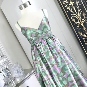 Satin Sundress Dress Small